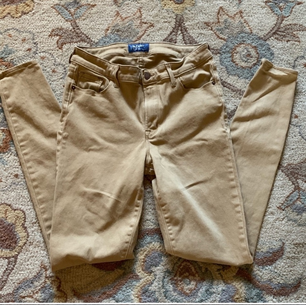 Old Navy Rockstar jeans khaki